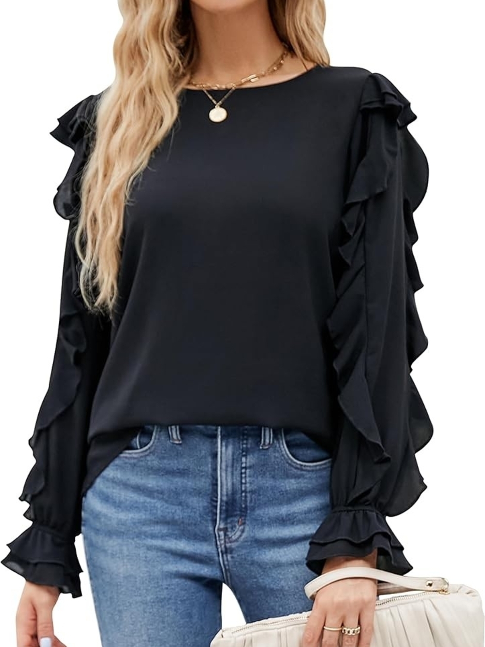 BMJL Women's Dressy Casual Top